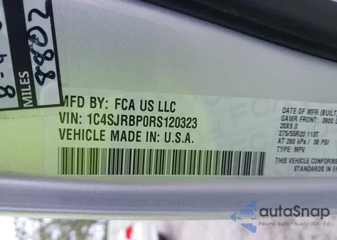 2024 Jeep Wagoneer L Series Ii from USA, damaged, VIN 1C4SJRBP0RS120323